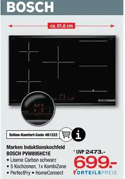 Ostermann Bosch marken induktionskochfeld bosch pvw895hc1e Angebot