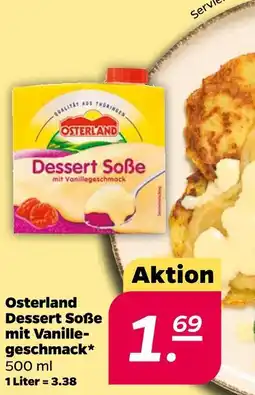 NETTO Osterland dessert soße mit vanillegeschmack Angebot