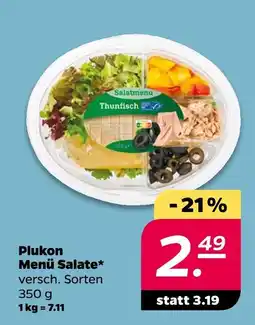 NETTO Plukon menü salate Angebot