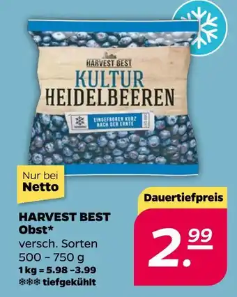 NETTO Harvest best obst Angebot