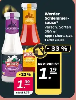 NETTO Werder schlemmersauce Angebot