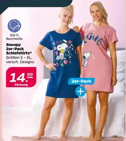 NETTO Snoopy schlafshirts Angebot