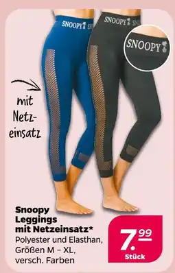 NETTO Snoopy leggings mit netzeinsatz Angebot