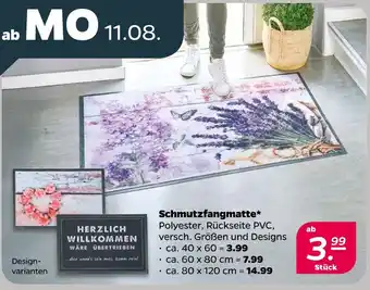 NETTO Schmutzfangmatte Angebot
