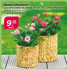 NETTO Weiden-pflanzkorb Angebot