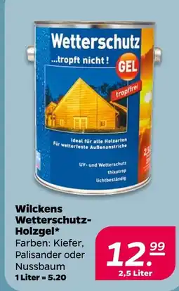 NETTO Wilckens wetterschutz-holzgel Angebot