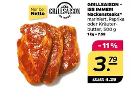 NETTO Nackensteaks Angebot
