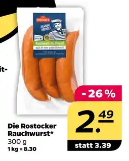 NETTO Die rostocker rauchwurst Angebot