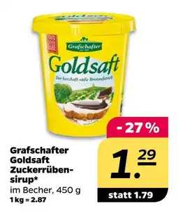 NETTO Grafschafter goldsaft zuckerrübensirup Angebot