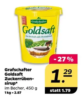 NETTO Grafschafter goldsaft zuckerrübensirup Angebot