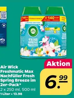 NETTO Air wick freshmatic max nachfüller fresh spring breeze Angebot