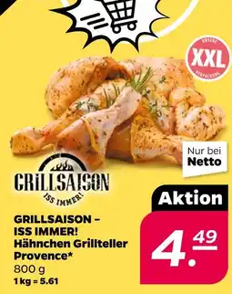 NETTO Grillsaison – iss immer! hähnchen grillteller provence Angebot