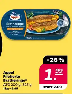 NETTO Appel fileierte bratheringe Angebot