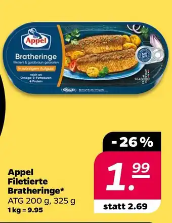 NETTO Appel fileierte bratheringe Angebot
