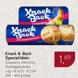 Dornseifer Knack & Back Spezialitäten Angebot