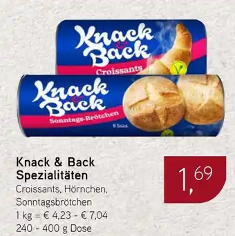 Dornseifer Knack & Back Spezialitäten Angebot