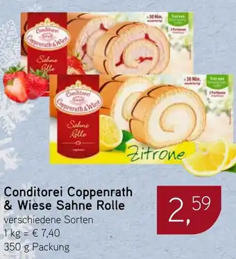 Dornseifer Conditorei Coppenrath & Wiese Sahne Rolle Angebot