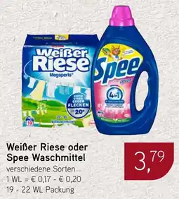 Dornseifer Weißer Riese oder Spee Waschmittel Angebot