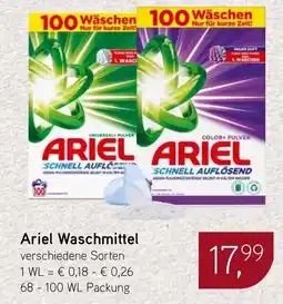 Dornseifer Ariel Waschmittel Angebot