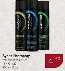 Dornseifer Syoss Haarspray Angebot