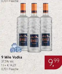 Dornseifer 9 Mile Vodka 37,5% Vol. Angebot