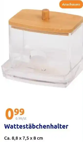 Action Wattestäbchenhalter Angebot