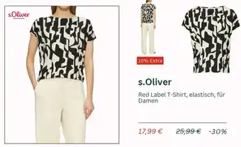 Galeria s.Oliver Red Label T-Shirt Angebot