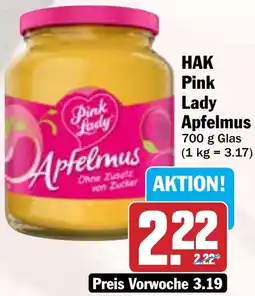 HIT HAK Pink Lady Apfelmus Angebot