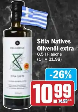 HIT Sitia Natives Olivenöl extra Angebot