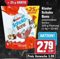 HIT Kinder Schoko Bons Angebot