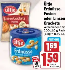 HIT Ültje Erdnüsse, Fusion oder Linsen Crackets Angebot