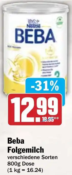 HIT Beba Folgemilch Angebot