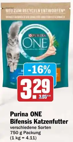 HIT Purina ONE Bifensis Katzenfutter Angebot