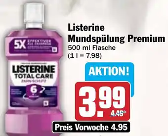 HIT Listerine Mundspülung Premium Angebot