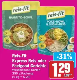HIT Reis-Fit Express Reis oder Feelgood Gerichte Angebot
