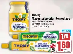 HIT Thomy Mayonnaise oder Remoulade Angebot