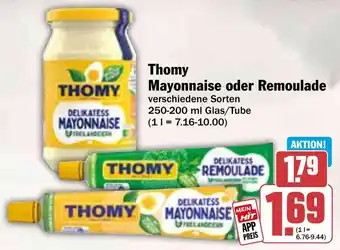 HIT Thomy Mayonnaise oder Remoulade Angebot