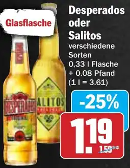 HIT Desperados oder Salitos Angebot