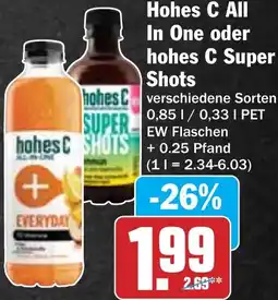 HIT Hohes C All In One oder hohes C Super Shots Angebot