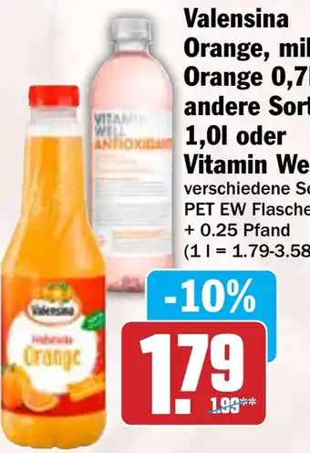 HIT Valensina Orange, milde Orange Angebot
