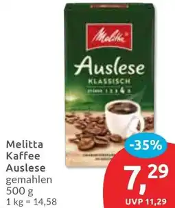 Budni Melitta Kaffee Auslese Angebot