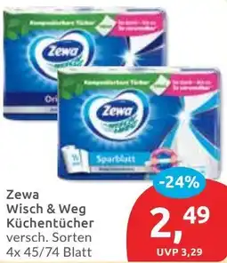 Budni Zewa Wisch & Weg Küchentücher Angebot