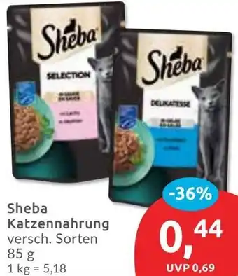 Budni Sheba Katzennahrung Angebot