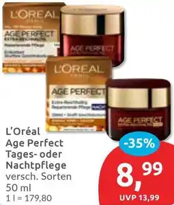 Budni L'Oréal Age Perfect Tages- oder Nachtpflege Angebot