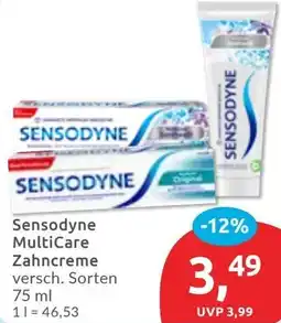 Budni Sensodyne MultiCare Zahncreme Angebot