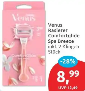 Budni Venus Rasierer Comfortglide Spa Breeze Angebot