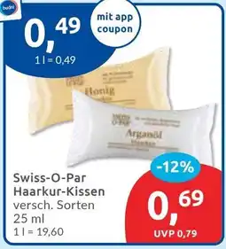 Budni Swiss-O-Par Haarkur-Kissen Angebot