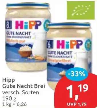 Budni Hipp Gute Nacht Brei Angebot