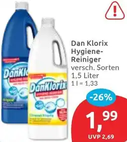 Budni Dan Klorix Hygiene Reiniger Angebot