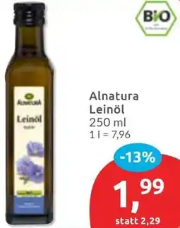 Budni Alnatura Leinöl Angebot